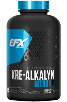 EFX Kre-Alkalyn Nitro Pro 120kps