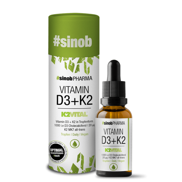 Sinob Vitamin D3+K2 Liquid